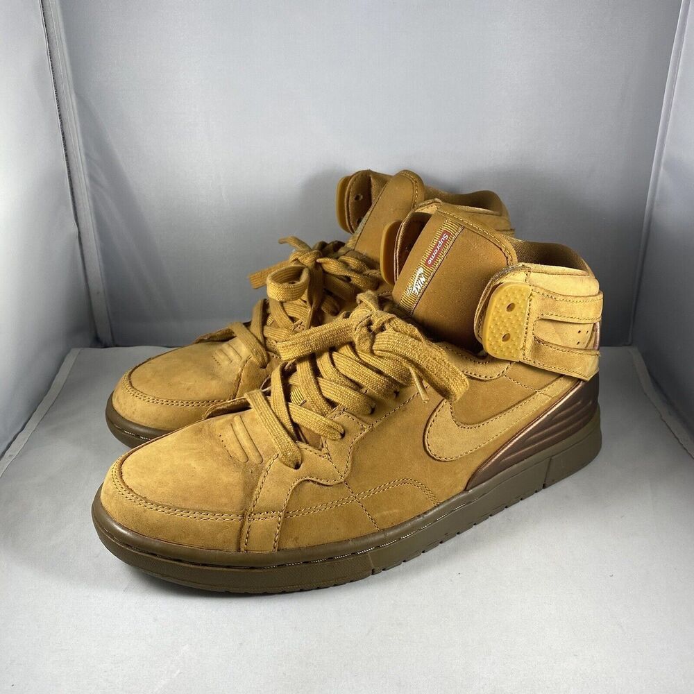 Nike Supreme x Zoom Air 94 Hi Wheat 2011 Size 9 428927-778